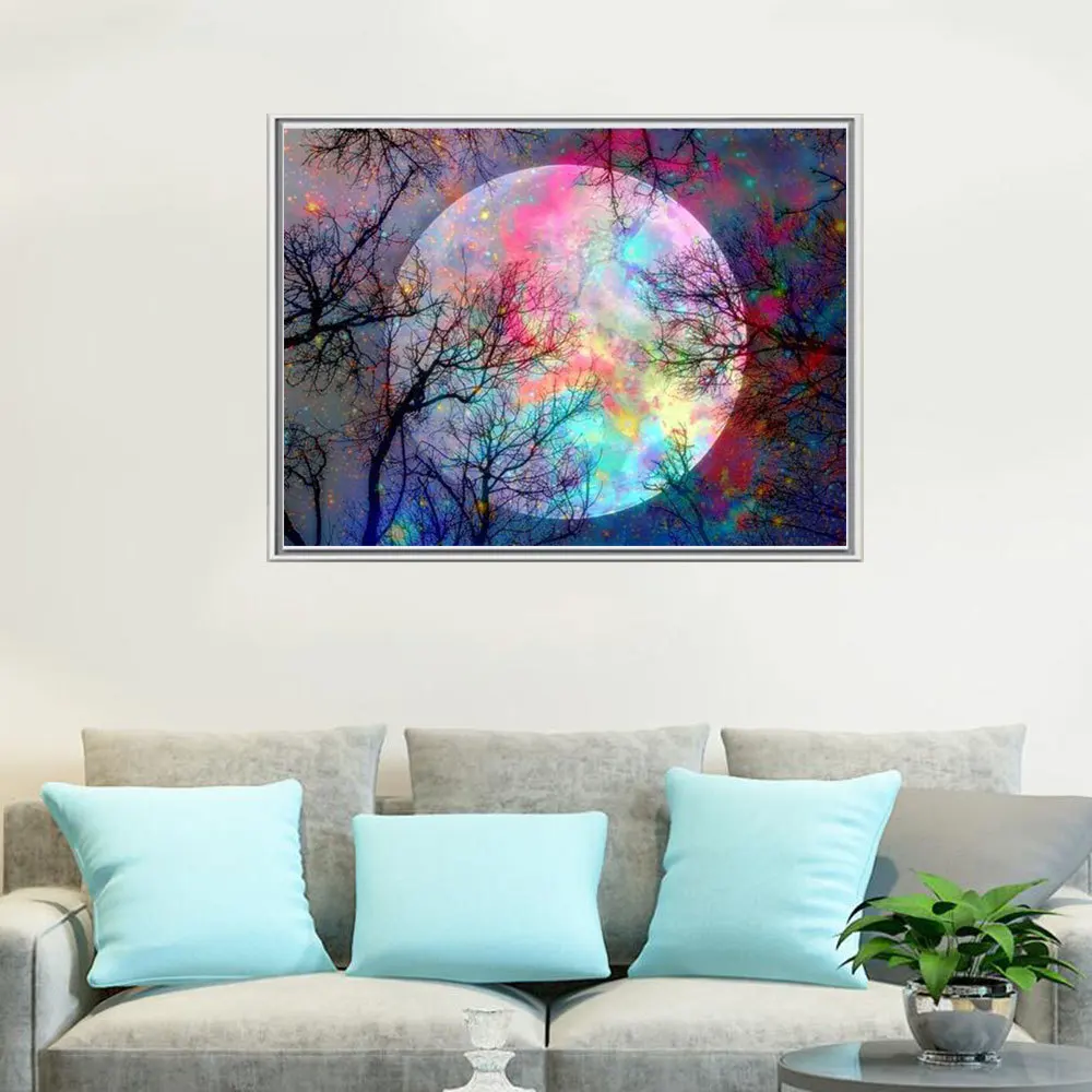 Huacan-Diamond-Painting-Full-Square-Drill-Scenic-DStitch-Mosaic-Rhinestones-Home