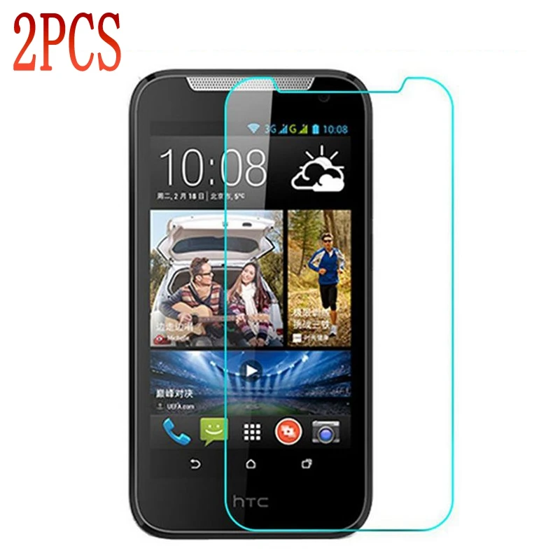 2 шт. закаленное стекло для HTC Desire 310 защитная пленка 9H защита экрана