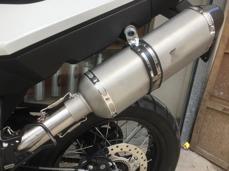 Глушитель выхлопной системы для BMW F650GS F700GS F800GS F800R выхлопная система мотоцикла