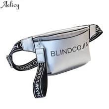 Aelicy, водонепроницаемая модная поясная сумка, женская сумка-мессенджер с буквами, сумка на плечо, Модные Карманы, яркая поясная сумка для женщин