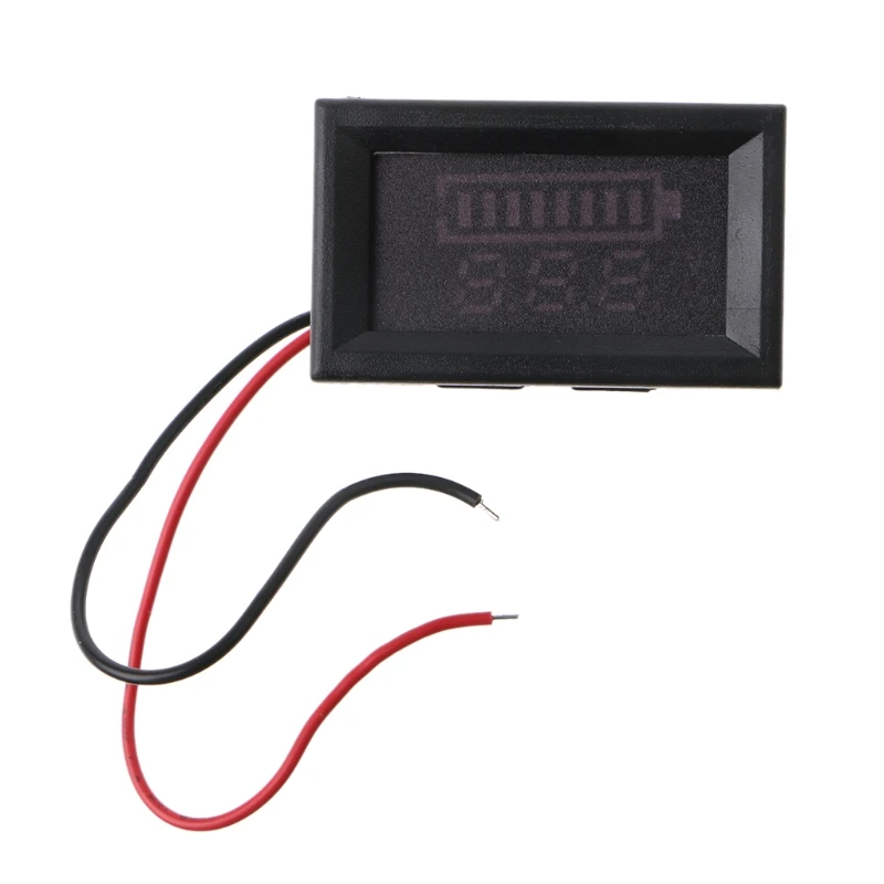 

12V Lead-Acid Battery Status Capacity LED Display Indicator Digital Voltmeter Tester L15