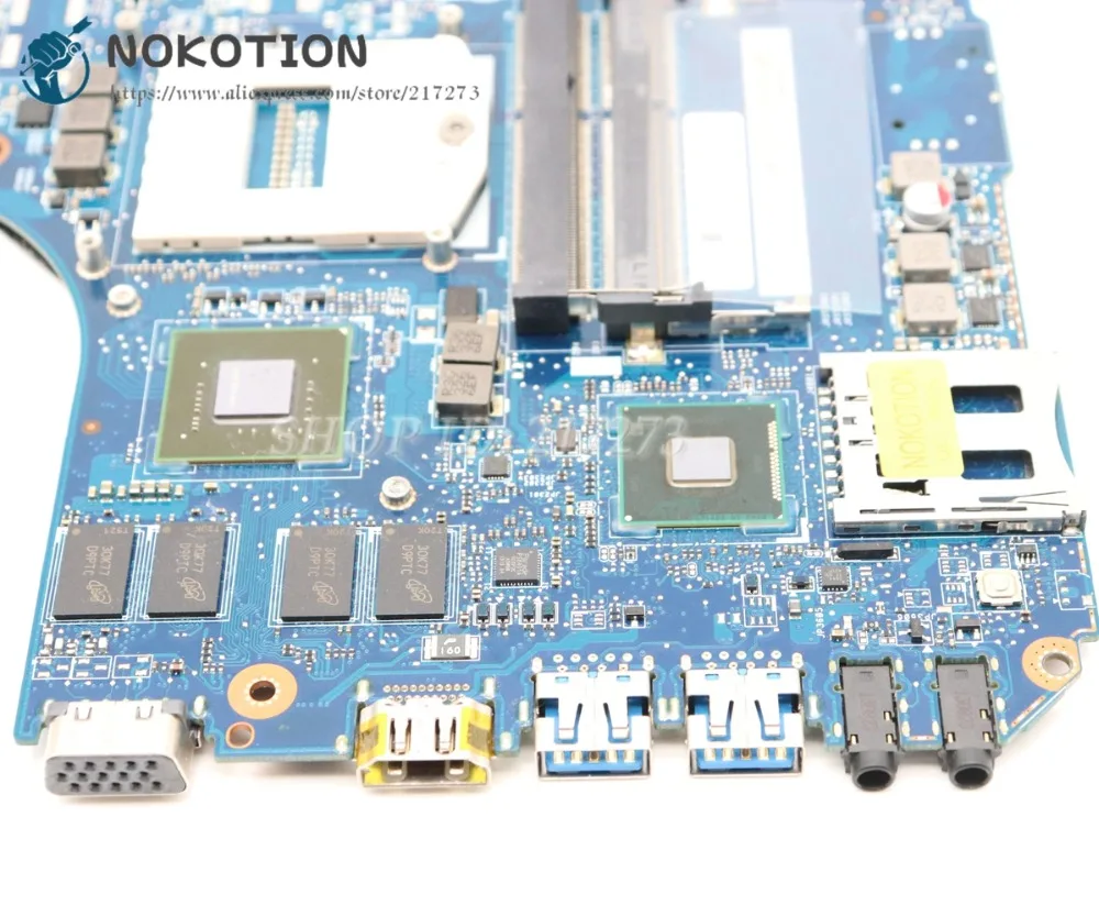 Материнская плата NOKOTION VGSG MB H000067900 для ноутбука Toshiba Satellite P50T L50 L55 материнская DDR3L