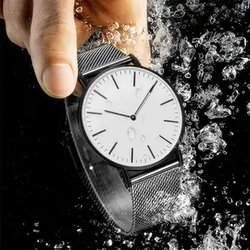 

CTPOR Mens Watches Top Brand Luxury Gold Quartz Men Watch Drop Shipping Mesh Strap Casual Sport Male Relogio Masculino No Logo
