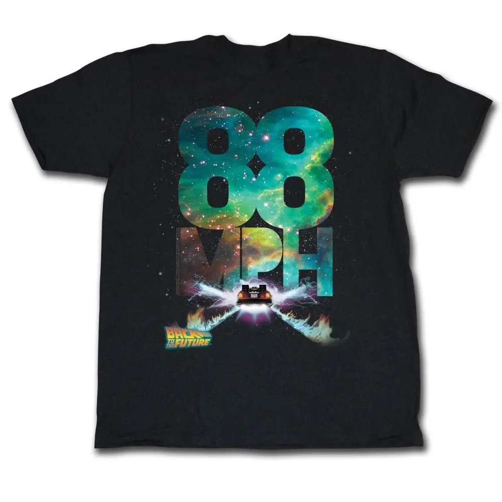 

BACK TO THE FUTURE PROFILIN BLACK Men's Adult Short Sleeve T-Shirt Men Black Short Sleeve Cotton Hip Hop T Shirt