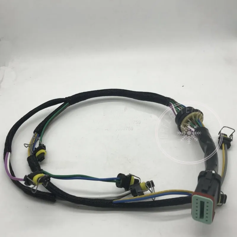 diesel fuel C7 HEUI injector drive cable wire harness 222-5917 for CAT 325C 325D 329