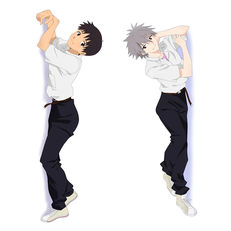 EVA IKARI SHINJI Nagisa Kaworu креативный самодельный индивидуальный чехол для подушки|custom