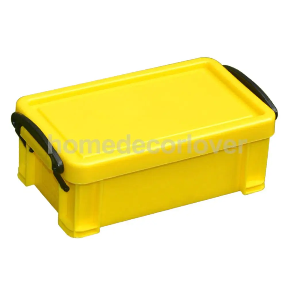 0.14L Mini Lock Storage Box Plastic Latch Box with Lid Stackable Craft  Organizer Box Cute Storage Boxes for Small Articles - AliExpress