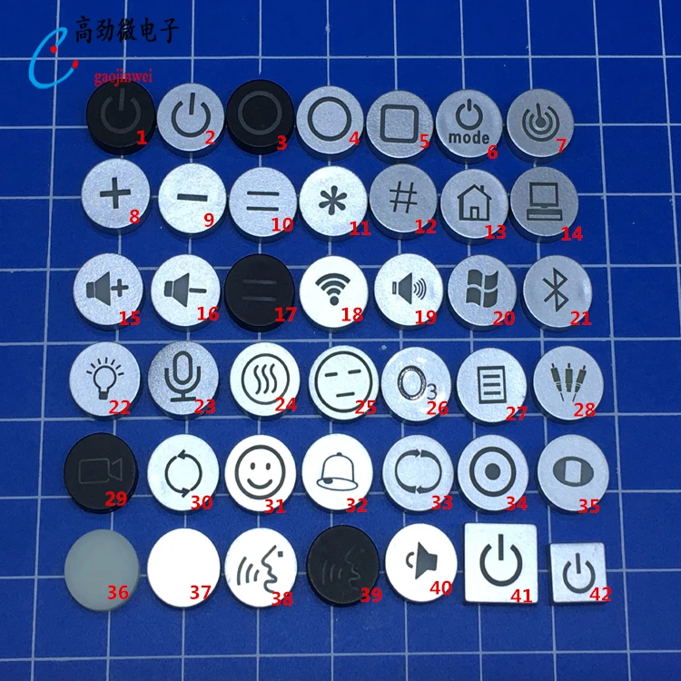 

1pcs/lot 6X6 lamp cap 10MM cap pattern creative new