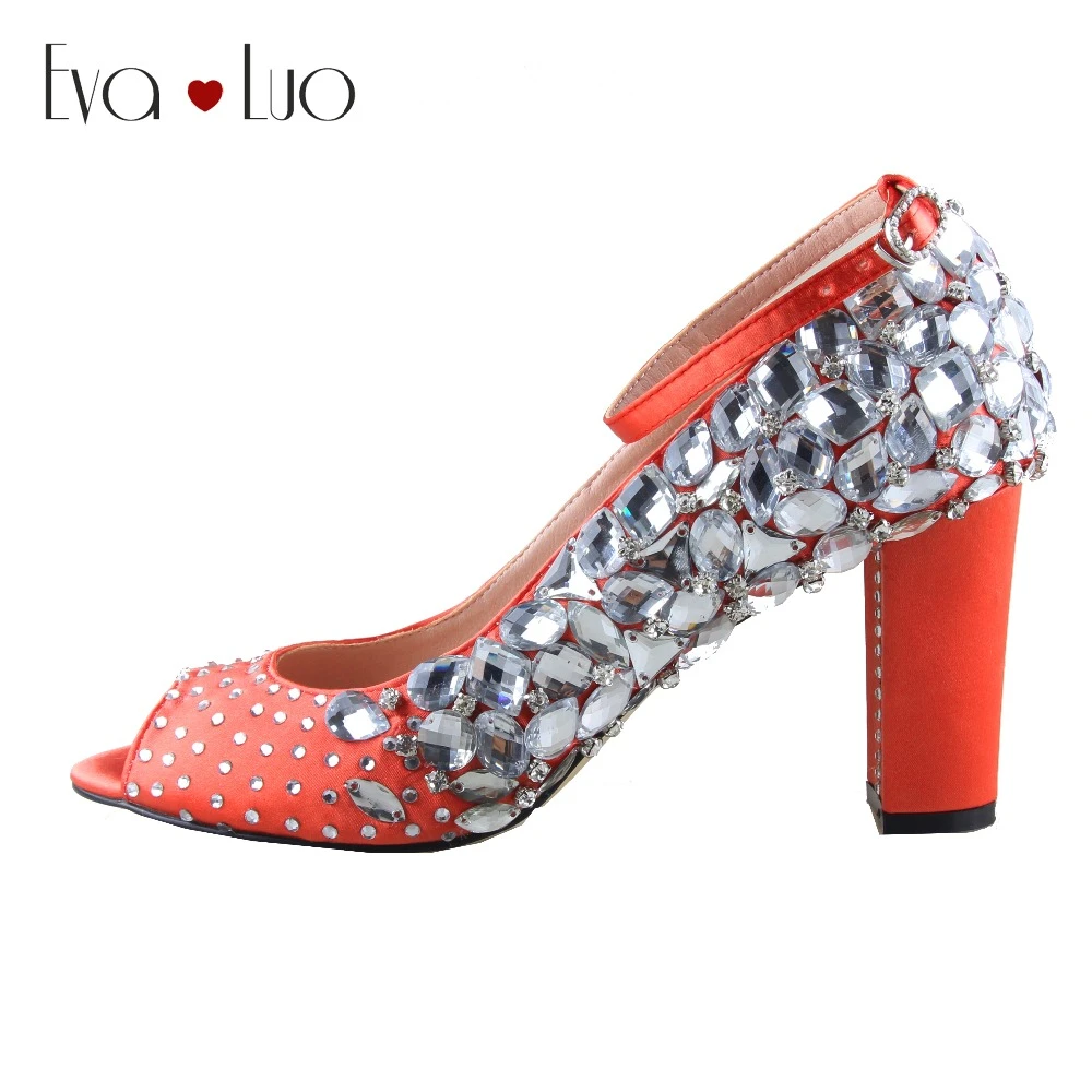 burnt orange heels wedding