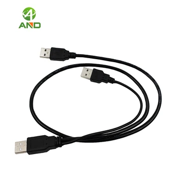 

High Speed USB 2.0 Male to Male M/M Connector Adapter Data Extension Cable,70cm length,enough current
