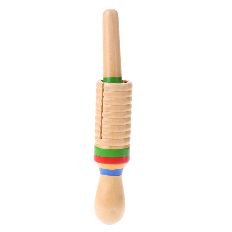 Детский подарок звуковая трубка деревянный ворона эхолот музыкальная игрушка ударный инструмент игрушечный музыкальный инструмент Детские развивающие игрушки