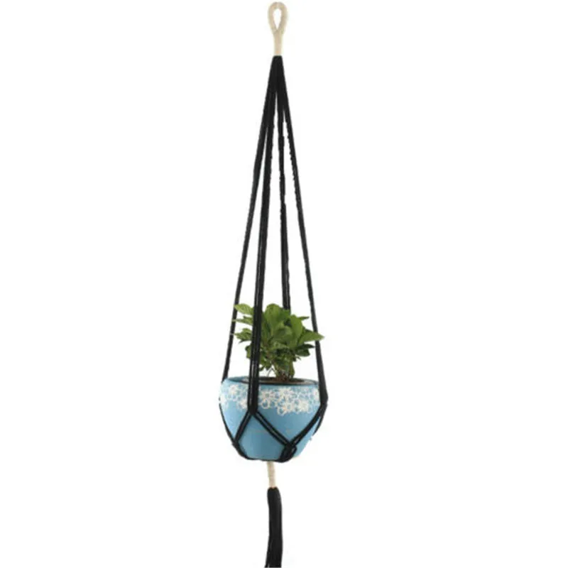 

Vintage Macrame Plant Hanger Flower Pot Holder Hanging Rope Basket Decor Boxes