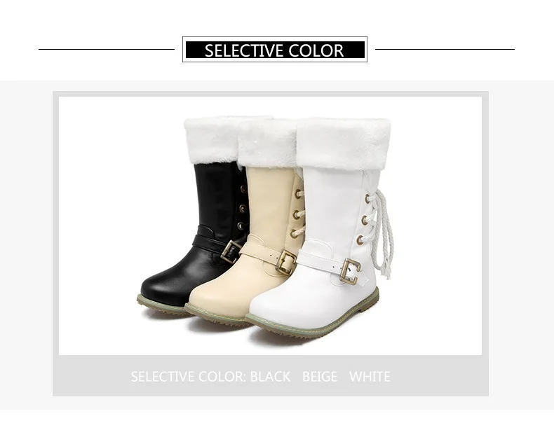 2018 New Korean Belt Buckle Womens Ladies Black Ankle Martin Boots Size 6 White Beige Womens Winter Casual Shoes Cheaps1