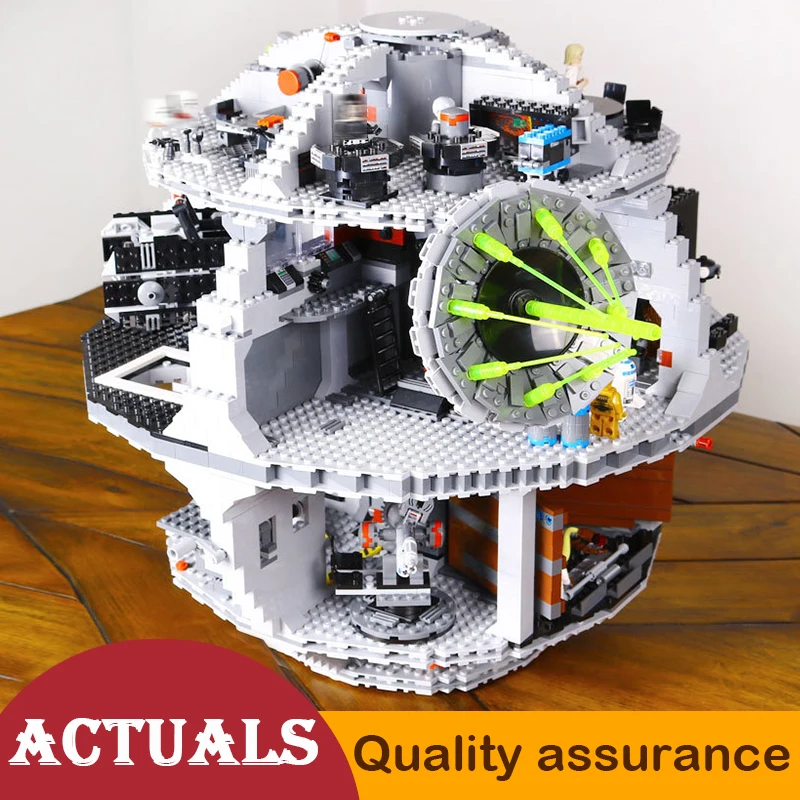 

35000 Death Star Building Blocks Star Plan Empire Ultimate Planet Zapping Weapon Hobbies Toys Compatible legoed 10188