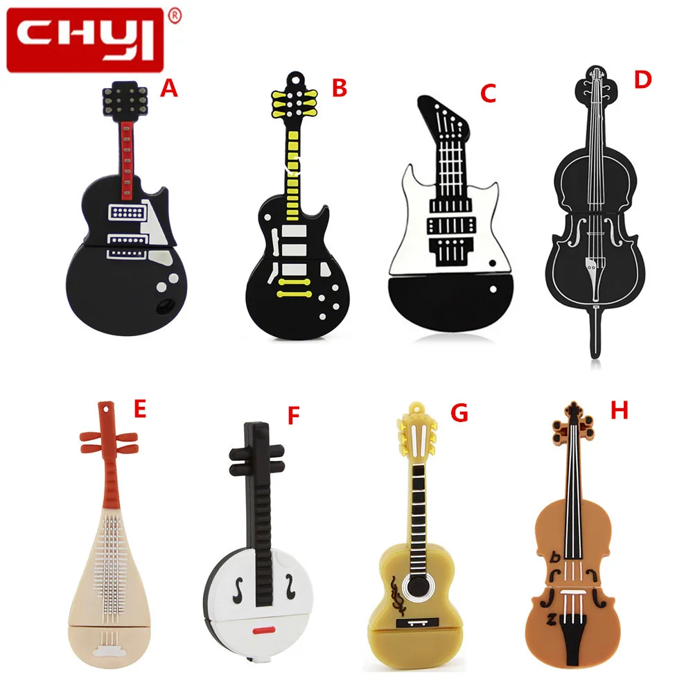 Music Note Pen Drive Musical Instrument USB Flash Drive