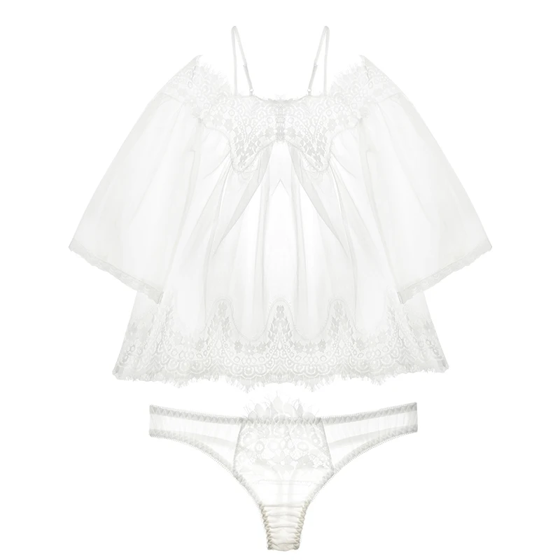 yomrzl A367 New arrival summer women's nightgown gauze one piece