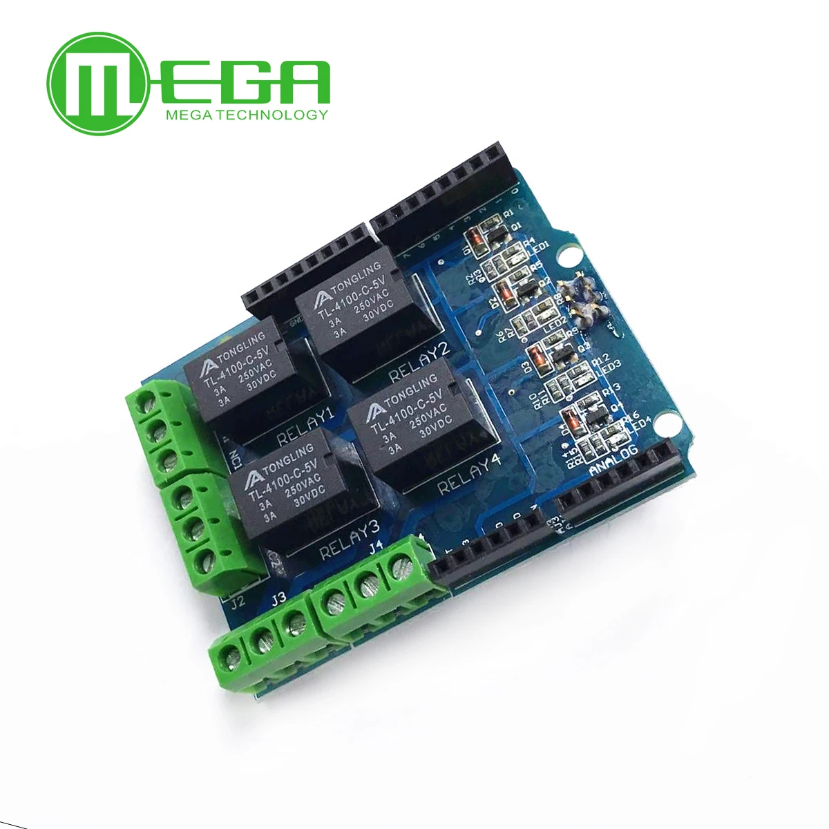 

4 Channel 5V Relay Shield Module Four Channel Relay Control Board Relay Expansion Board for arduino Diy Kit