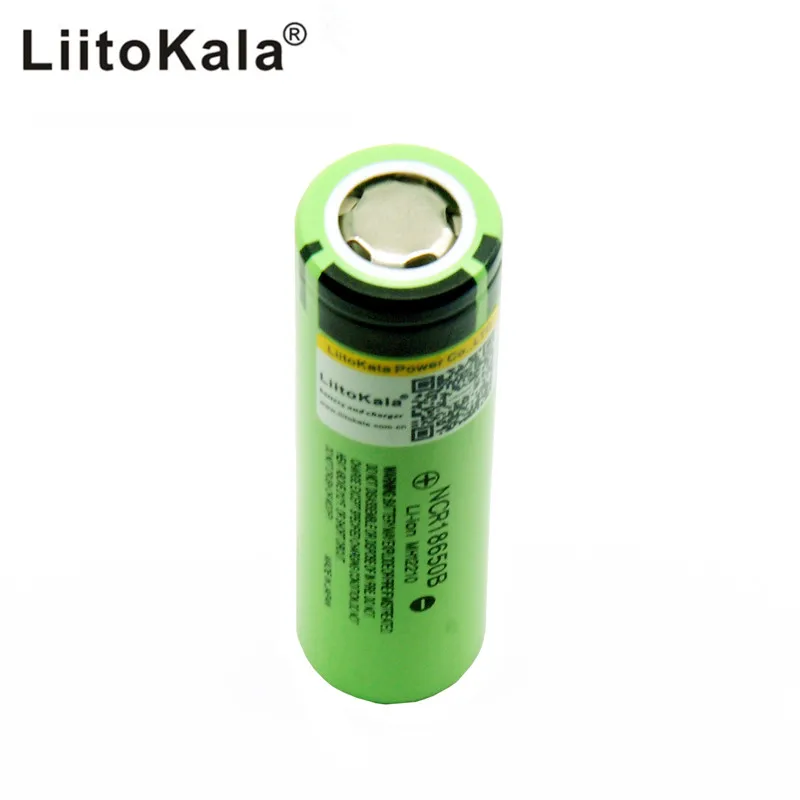 Liitokala NCR18650B новая Оригинальная 3,7 v 3400mah 18650 перезаряжаемая литиевая батарея для фонариков