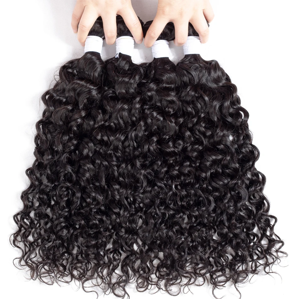 Water Wave Bundles With Closure Tuneful Malaysian Wet And Wavy Human Hair 3 Bundles With Closure Remy Hair Bundles With Closure Water Wave Bundles With Closure Tuneful Malaysian Wet And Wavy Human Hair 3 Bundles With Closure Remy Hair Bundles With Closure