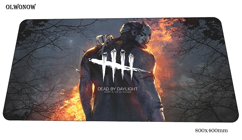 Size 800x400x3mm Dead by daylight геймерский коврик для мыши xl 800x400x3 мм игровой коврик для мыши Красочный ноутбук аксессуары для ПК ноутбук padmouse эргономичный коврик - Цвет: Size 800x400x3mm