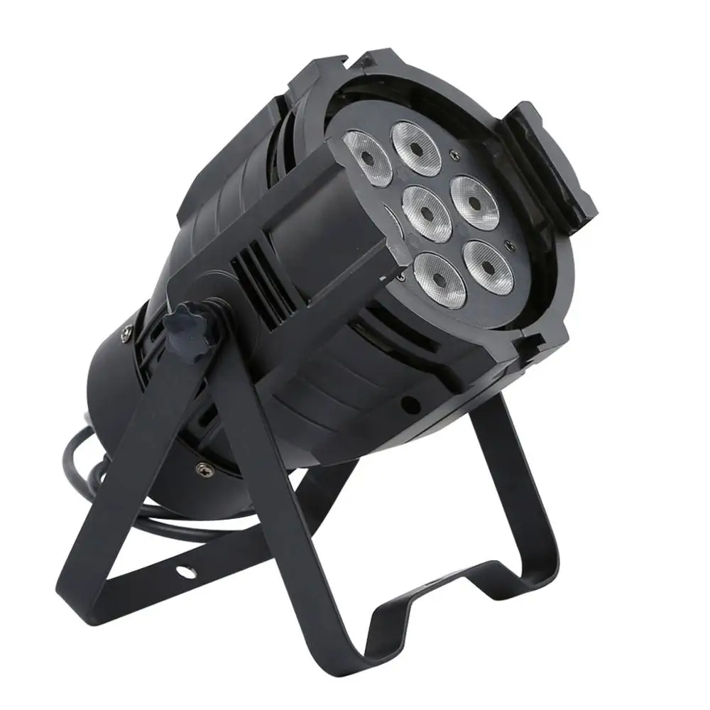 8pcs 7x15W LED Stage Wash Light PAR38 RGBWA 5 in 1 DMX 3/5/12CH Wedding Concert