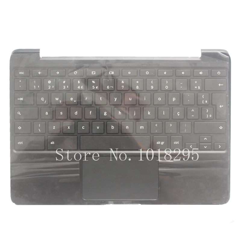  NEW Brazil Laptop Palmrest With Keyboard  For SAMSUNG Chromebook XE500C13 BR Laptop Keyboard