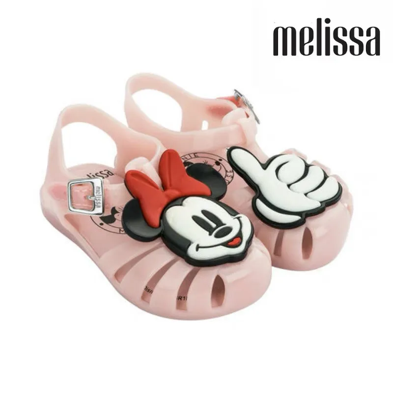 

Melissa Shoes Sandals Mickey Minnie 2019 NEW Girl Sandals Kids Summer Sandals Melissa Children Sandals Beach Shoes Non-slip