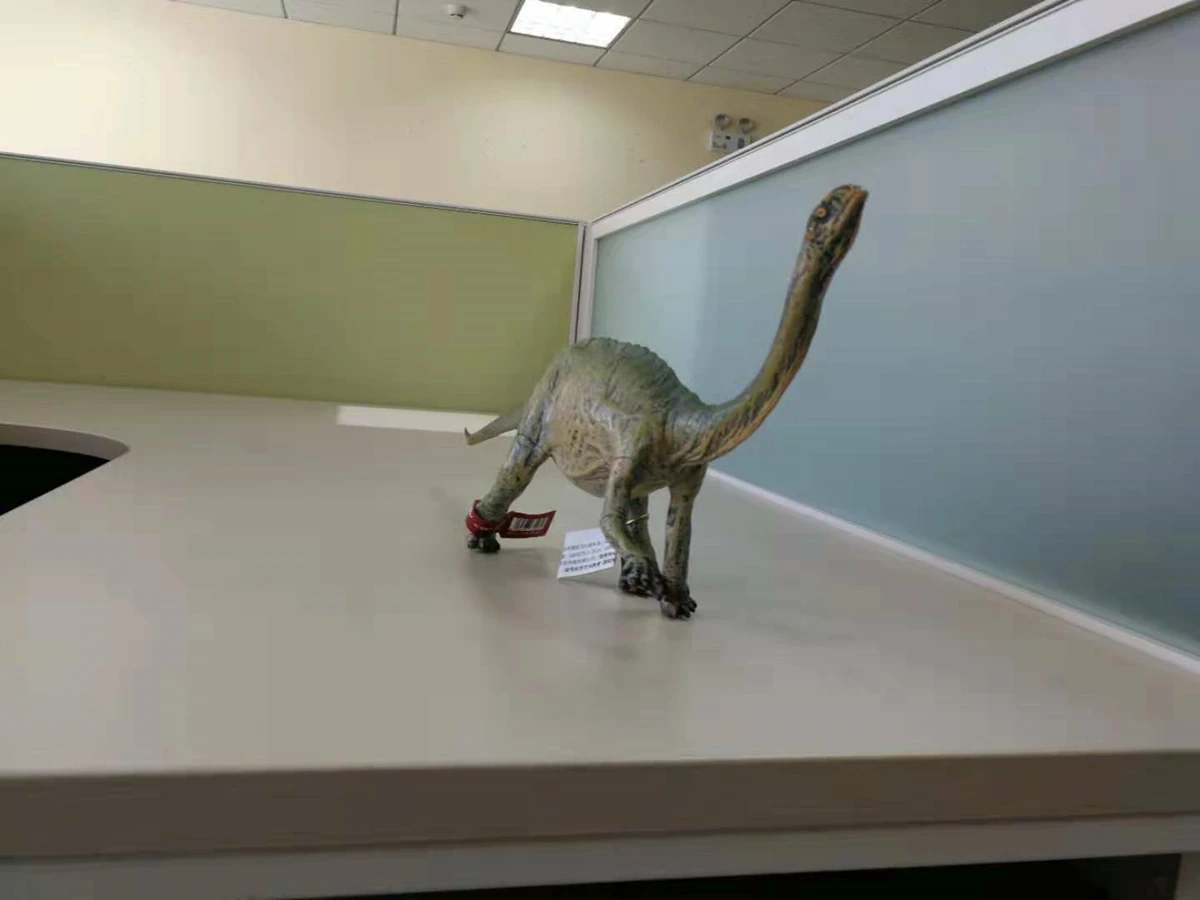 Jurassic Period Lufengosaurus Dinosaur Statue Model Ancient Animal Figure Collector Toy Decor Gift PNSO