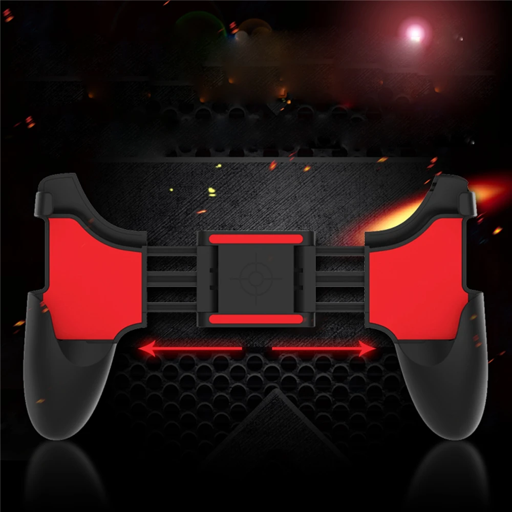 Goede Mobiele Telefoon Handvat Controller Houder voor 5.5 6.5 inch Telefoon Gaming Joystick Handgreep voor iPhone 8 plus voor samsung Note 8