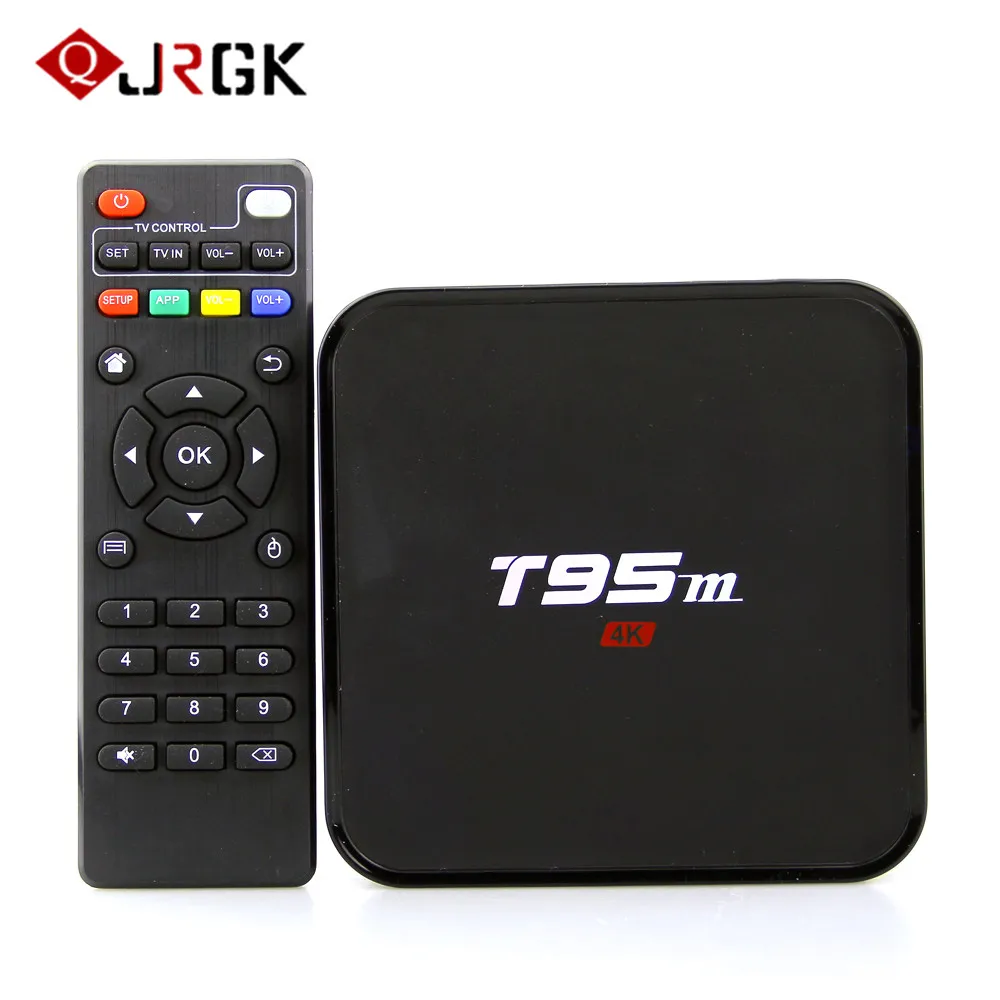 Разъем jrgk Smart TV Box Amlogic S905X box tv Android 7 1 Media Player 2 ГБ 8 H.265 4K HDMI2.0 LAN 100 м WiFi