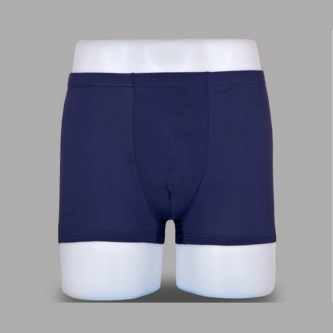 XL XXXXXL Size Men Boxer Man Shorts Solid Bamboo Fiber Mens Underwear
