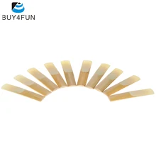 Ammoon 10-pack шт прочность 3,0 бамбуковые трости для Саксофон тенор Bb принадлежности для саксофона