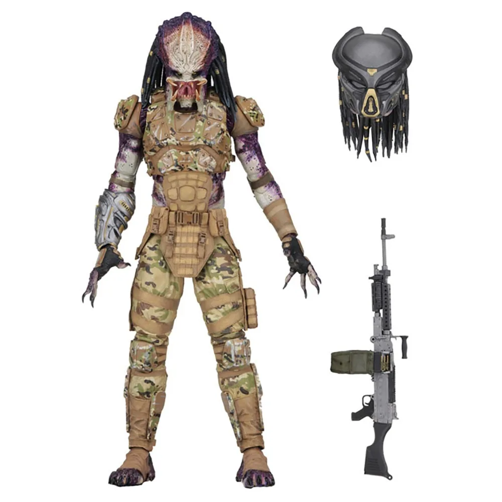 20 см оригинальные NECA AVP Aliens Predator The Emissary Predator Фигурки Коллекционная модель игрушки