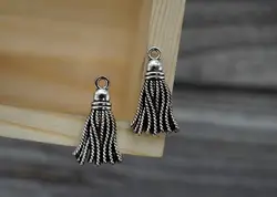 10 шт./lot18x11mm серебряный цвет бахрома кулон подвески для ожерелья ювелирные изделия для женщин 2019 браслет, брелок поставка