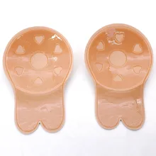 Женский бюстгальтер с лепестками груди, милый бюстгальтер «кролик», чехлы для сосков, невидимый бюстгальтер с эффектом пуш-ап, топ, многоразовый бюстгальтер с клейкой лентой, бюстгальтер без косточек