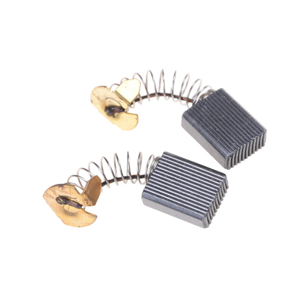 

10PCS Mini Electric Drill Grinder Replacement Carbon Brushes Spare Parts for Electric Motors Rotary Tools 17x17x7mm