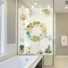 Матовая пленка наклейка на оконное стекло пленка для гостиной для спальни ванной комнаты туалета прозрачная легкая непрозрачная-4