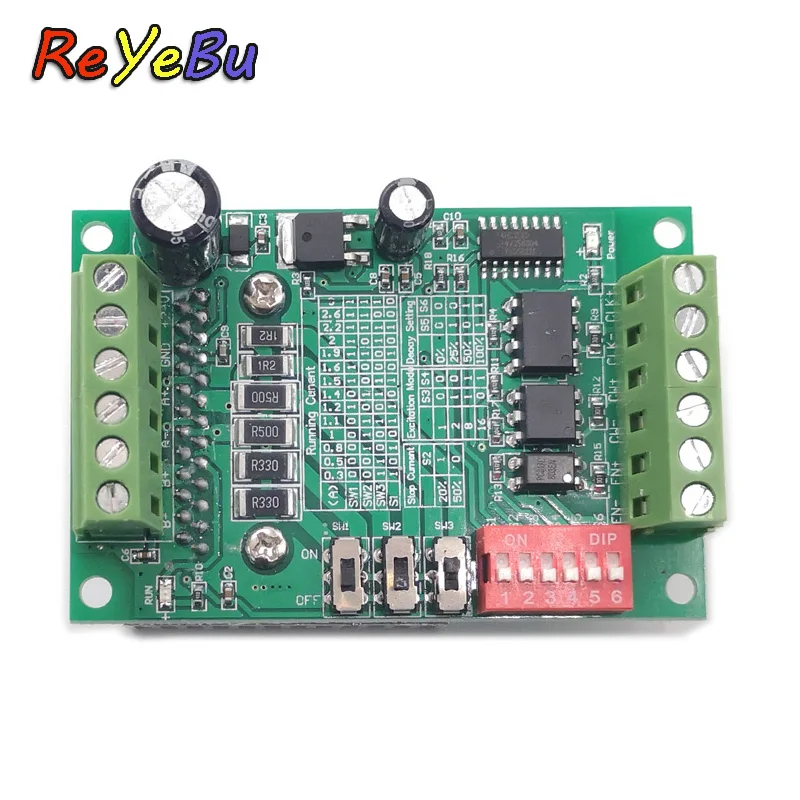 

5PCS/LOT TB6560 3A Stepper Motor Driver Single Axis Controller 10 Files