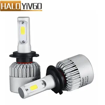 

Car LED Headlight H7 Bulb COB 72W 8000LM All In One LED Car Headlights Auto Bulbs Head Lamp Fog Light 6500K 12V Pure White