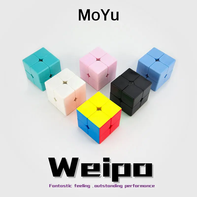 

MoYu WeiPo 2x2 Cube profession speed magic cube puzzles toys for children neo cube children's puzzles educational toys
