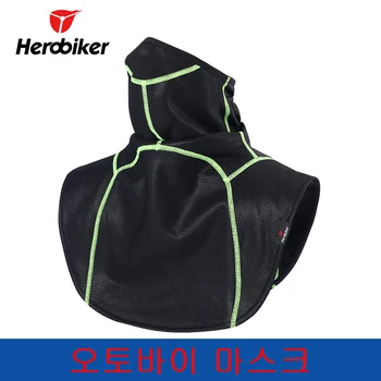 

HEROBIKER Thermal Fleece Motorcycle Face Mask Autumn Winter Windproof Moto Mask Motorcycle Mask Ski Cycling Face Shield Scarf