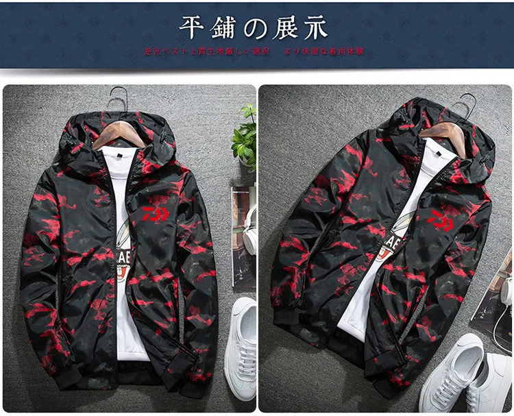 Respirável à Prova Roupas de Pesca Primavera Roupas Cabolsas Masculinos Anti-mosquito-secagem Rápida d' Água Camuflagem 11 High Quality Esporte e Lazer