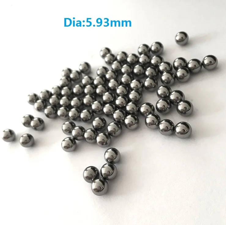 1 кг/лот высокого качества диаметр 5,93 мм стальные шары из углеродистой стали подшипник точность G100