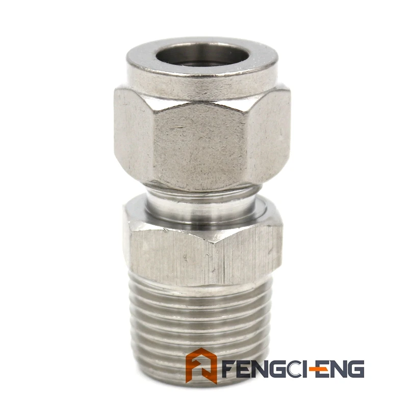 

1/2" Compression x 1/2" Male NPT SUS304 Tube Compression Fitting Wholesale and Retail, Brewer Hardware