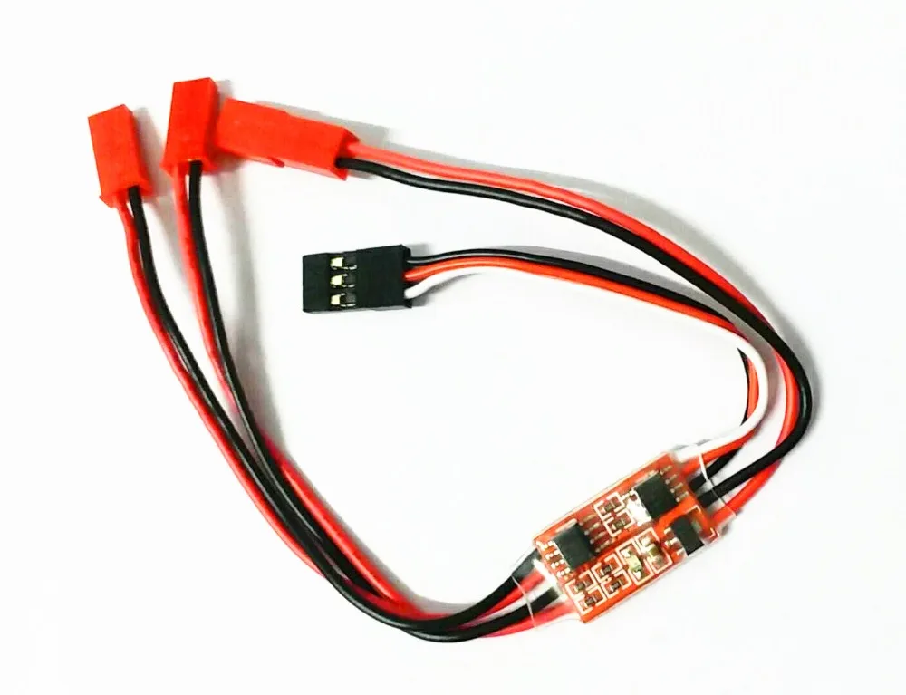 

1pcs DUAL Double Way 2A LED Light Controller Switch for RC FPV Multicopter Helicopter Night Flight Fly
