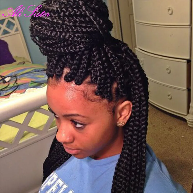 Braiding Hair Senegalese Twist Hair Box Braid Extensions Crochet Braid ...