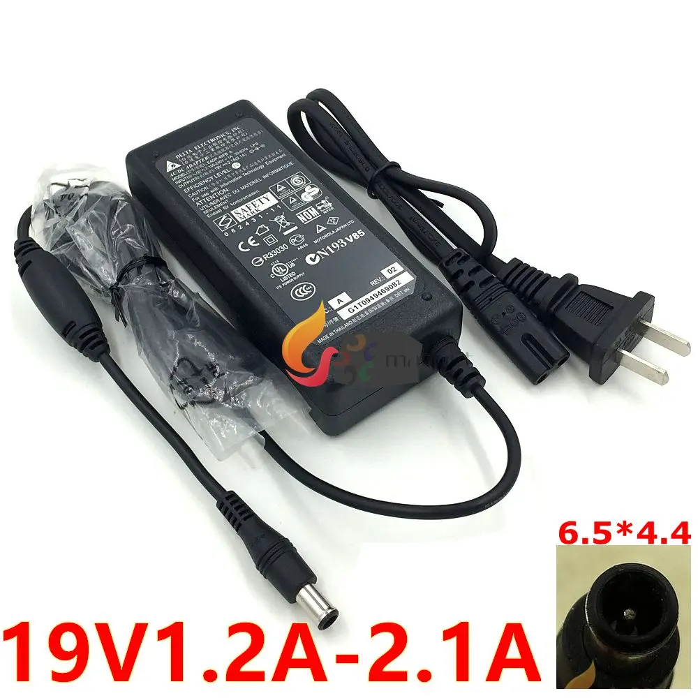 19V 2.1A адаптер питания для ЖК-монитора LG E1951S E1951T E2051S E2351VRT E2351T с кабелем переменного тока
