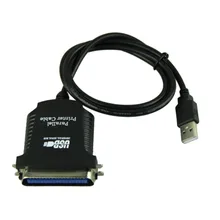 Top Deals New Parallel Port DB36 LPT Printer USB Express Card Converter Adapter Black