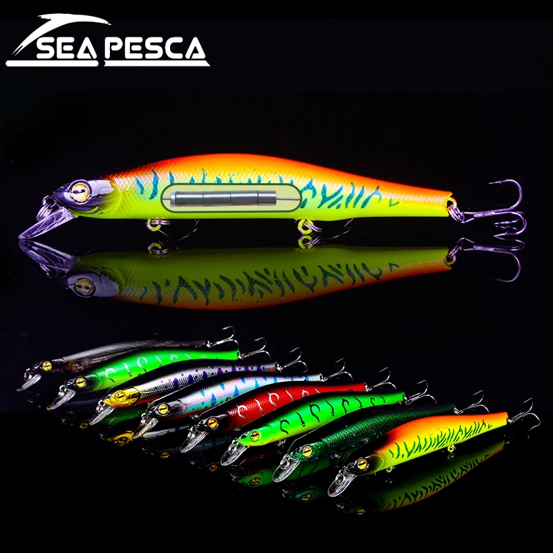 SEAPESCA Topwater Minnow рыболовная приманка 125 мм 7 3 г искусственная хит продаж воблер