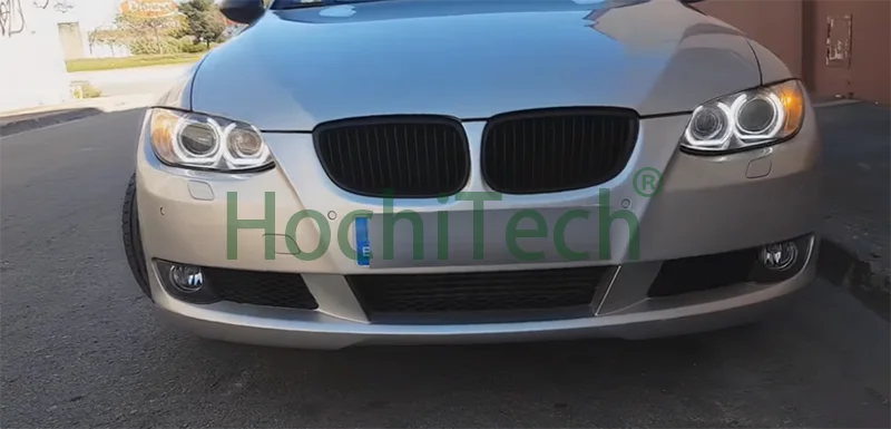 Для BMW 5 серии E60 E61 LCI 525i 528i 530i 545i 550i M5 2007-2010 Высокое качество DTM стильный белый Кристальный светодиодный светильник "глаза ангела" Дневной светильник